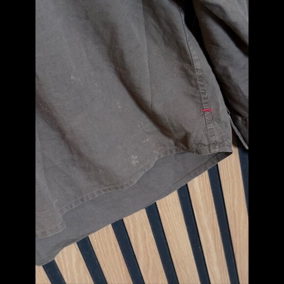 Velvet by Graham & Spencer Shirt Large Mens Brown Long Sleeve Collared Pocket - Picture 6 of 9